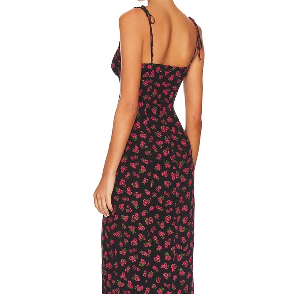 NWT Roxbury Midi Floral Dress Lovers and Friends - Picture 3 of 3